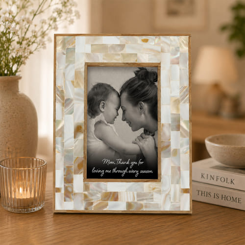 Personalized Elegant Photo Frame For Mother's Day