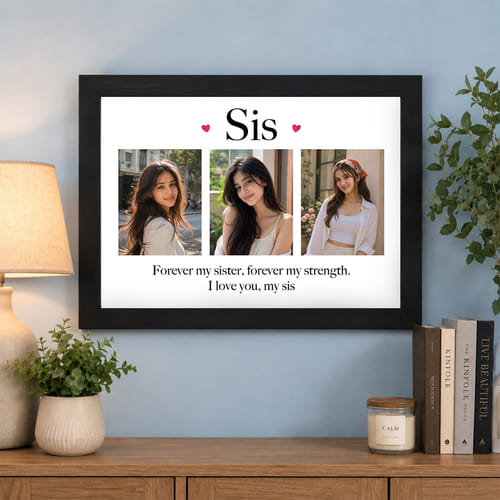 Personalized My Sister, My Strength Photo Frame