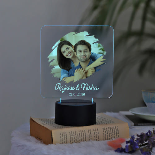Special Memory Personalized LED Lamp