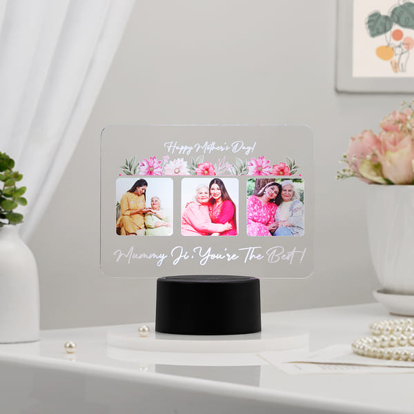 Best Mummy Ji Personalized LED Lamp
