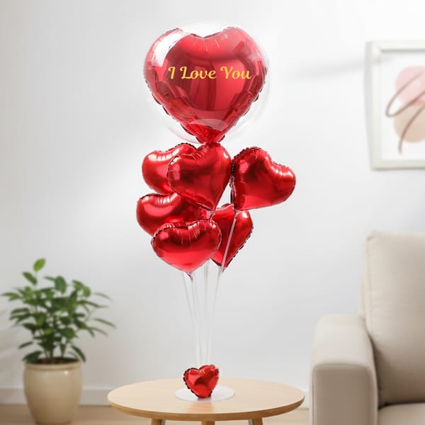 Endless Love Balloon Arrangement