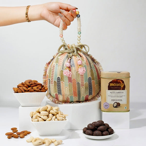 Radiant Erode Potli And Treats Hamper