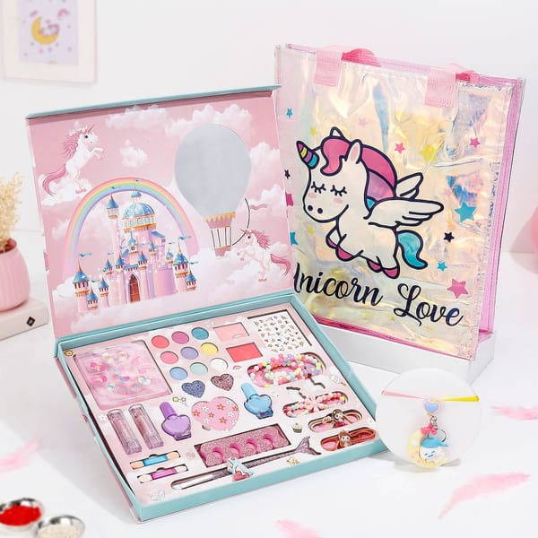 Unicorn Dreams Rakhi Makeup Set For Sister