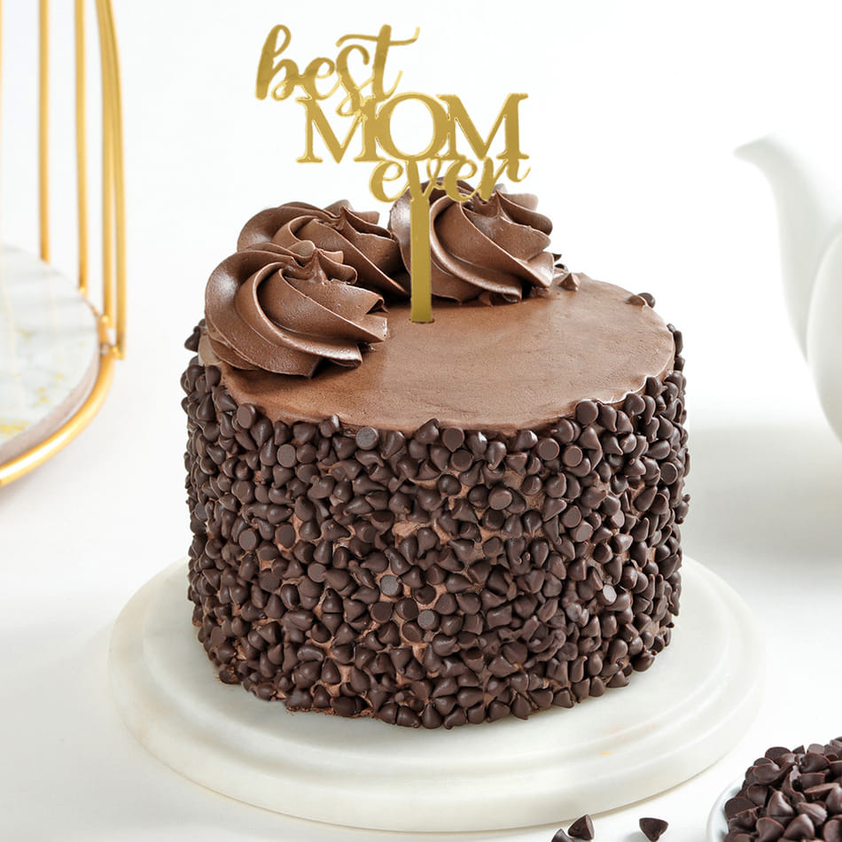 Buy/Send Choco Chip Truffle Cake For Mom (300 gm) Online IGP