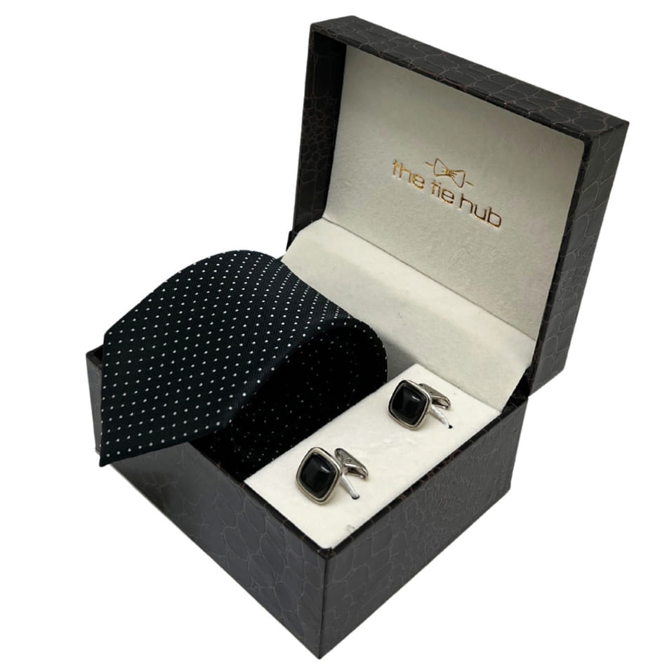 tie and cufflink box