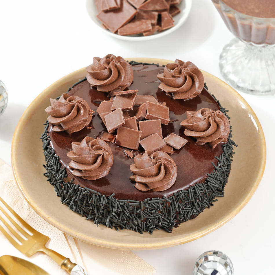 Buy/Send Decadent Chocolate Truffle Cake Online IGP JVS1361084