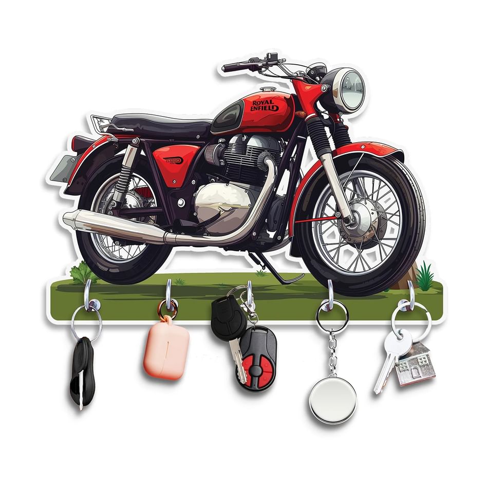 Iconic Royal Enfield Bike Key Holder