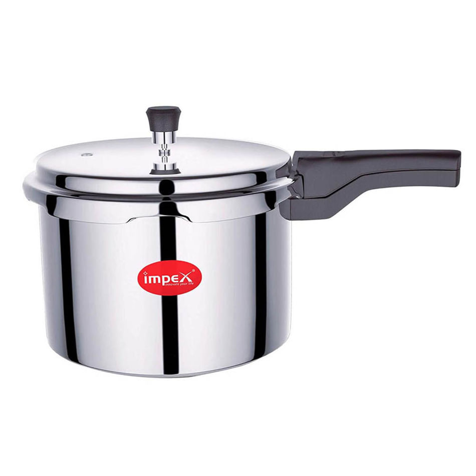 IMPEX NORMA LITRE NON INDUCTION BASE ALUMINIUM PRESSURE COOKER