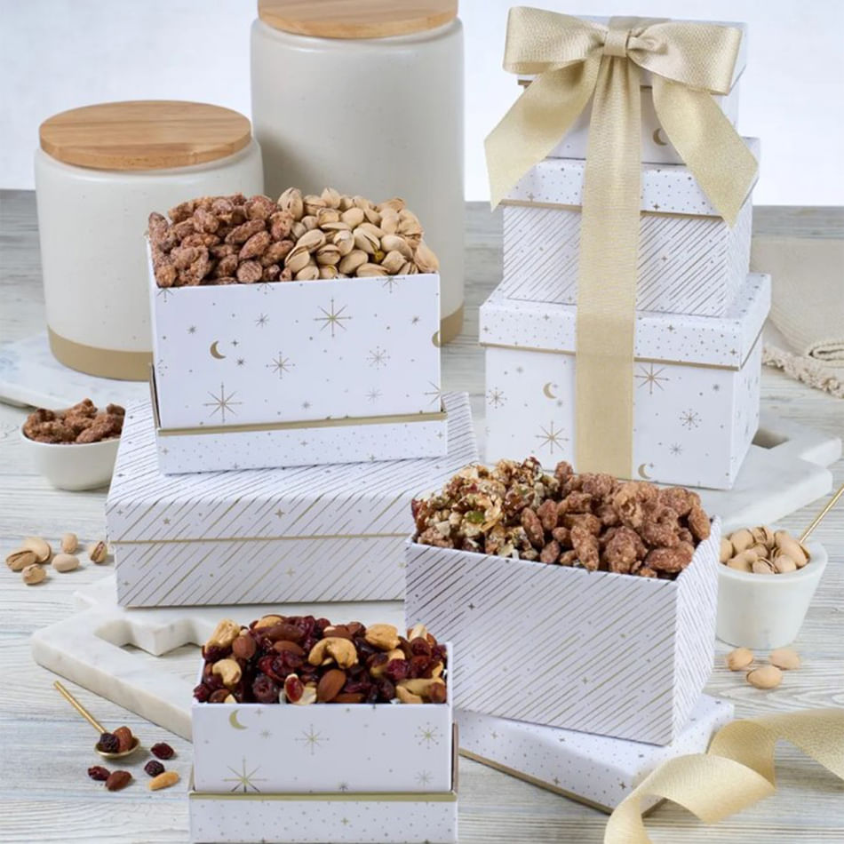 Buy/Send Mixed Nuts Gift Tower Online | IGP | JVS1283431