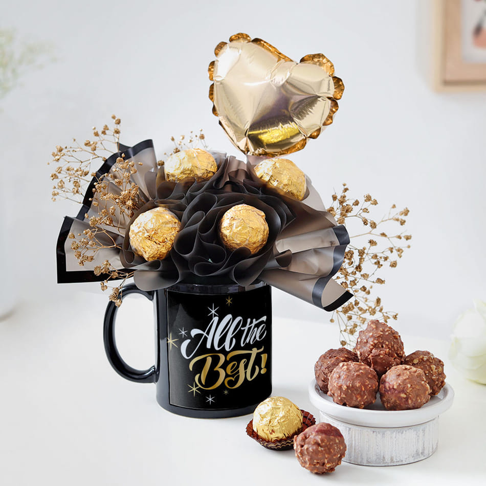 Buy/Send Personalized All The Best Mug And Chocolate Combo Online