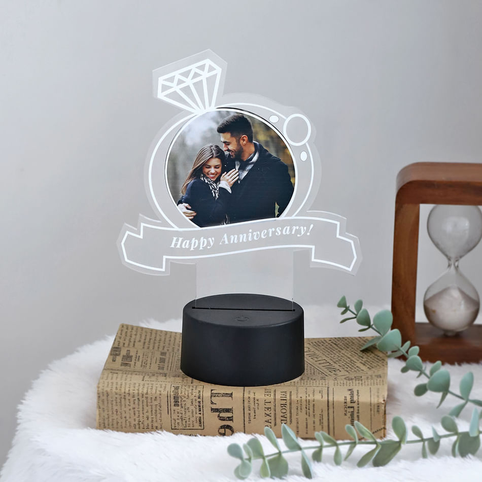 Buy/Send Ring Of Radiance LED Lamp Personalized Anniversary