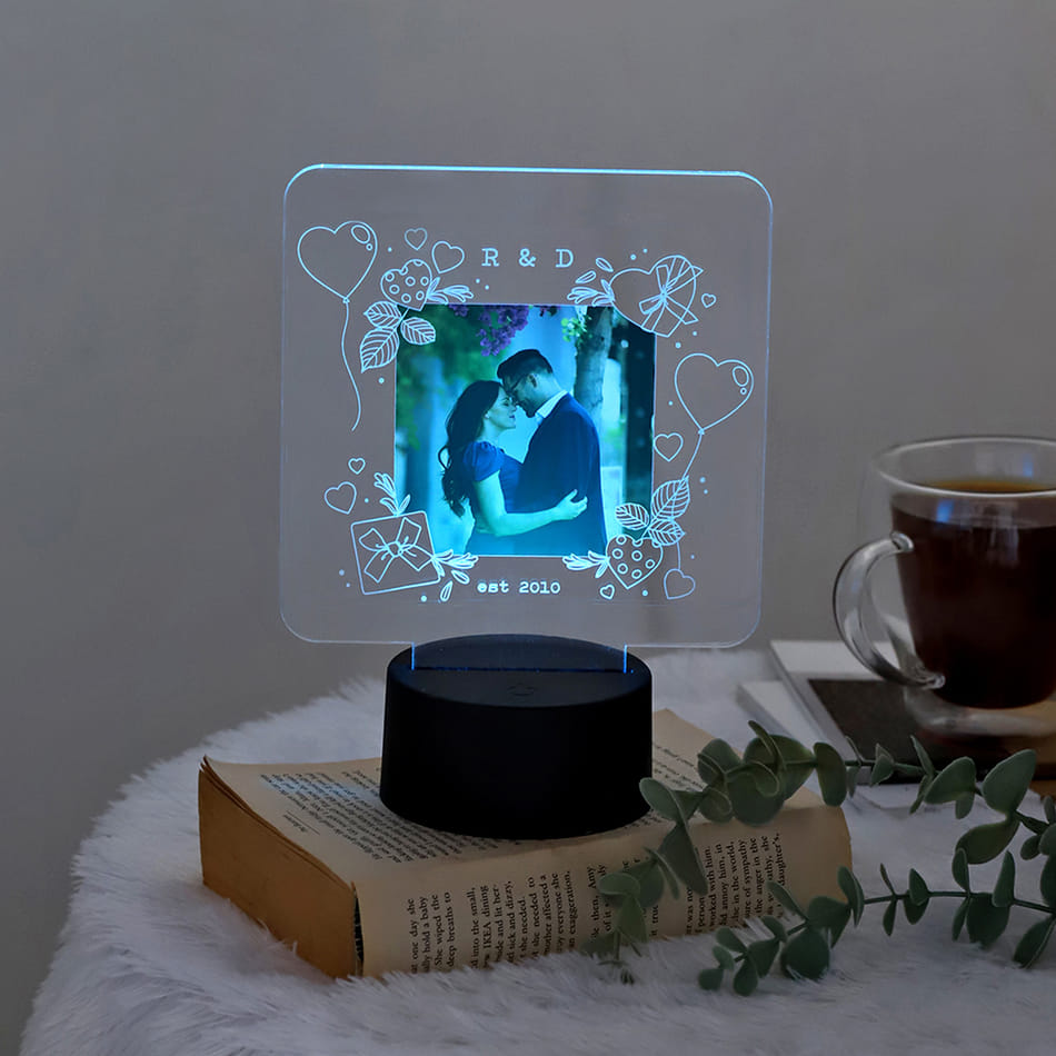 Buy/Send You And Me Forever LED Lamp Personalized Anniversary - Main Image