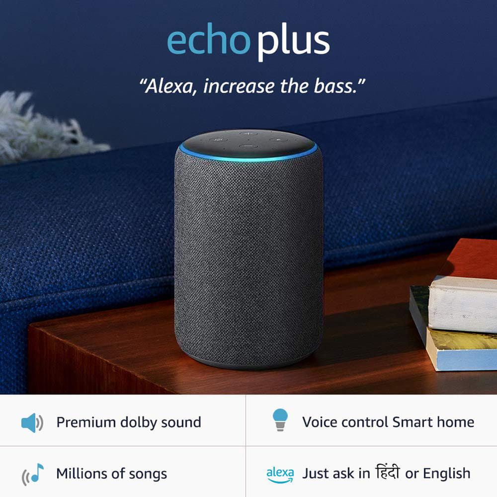 Buy/Send Amazon Echo Plus 2ndÂ Gen Online | IGP | M11116054