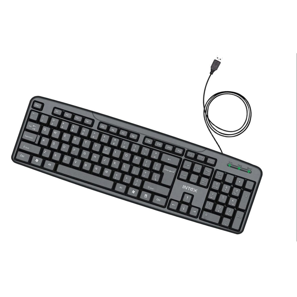 その他 This World khxv5rg Intex IT-KB333/Corona G Wired USB Standard Multi-device Keyboard