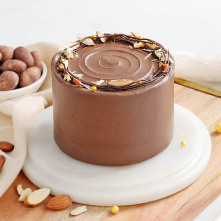 Almond Drizzle Truffle Cake (1 Kg)-picture-21