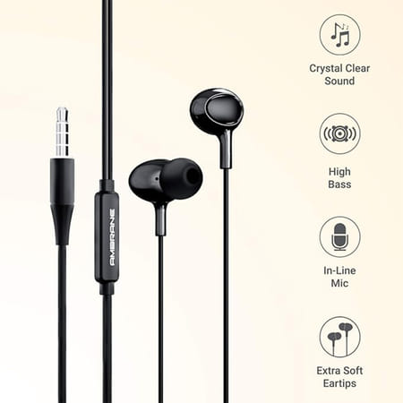 Ambrane Wired Earphone- String 11-picture-18