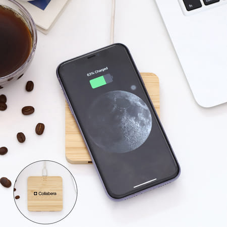 Bamboo Wireless Charger - Square-picture-28