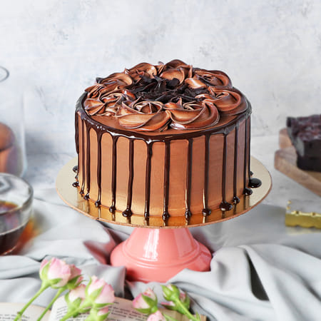 Belgian Dark Chocolate Ganache Cake-picture-11