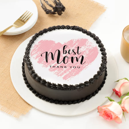 Best Mom Thank You Cake (1 Kg)-picture-18