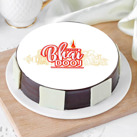 Bhai Dooj Special Cake (1 Kg)-image-9