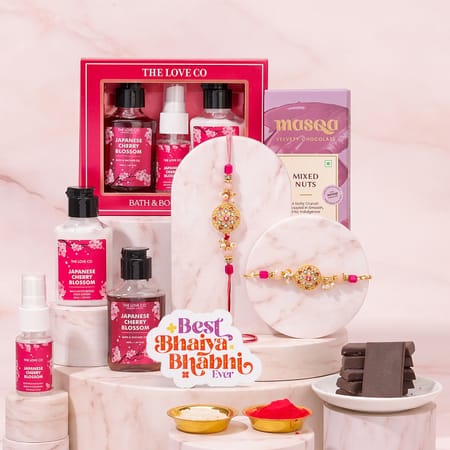Bhaiya Bhabhi Luxury Bath & Rakhi Hamper-picture-18