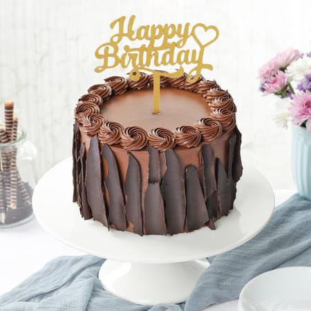 Birthday Magic Truffle Cake-picture-37