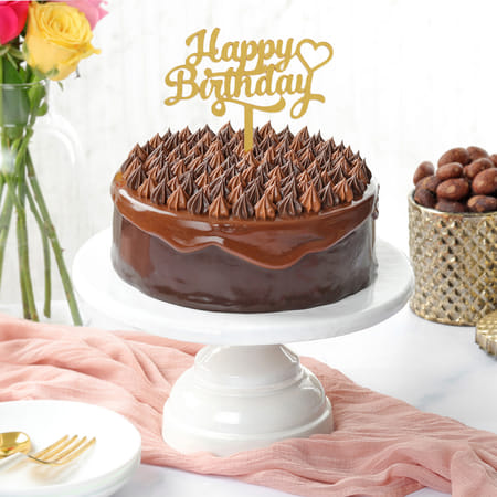 Birthday Special Nutella Cake (1 Kg)-picture-22