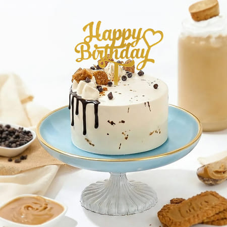 Biscoff Bento Birthday Cake - 300g-picture-38