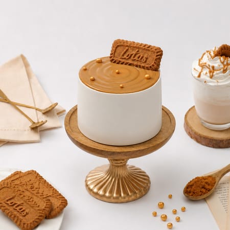 Biscoff Bliss Cake - 300 gm-image-2