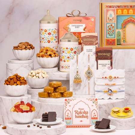 Blessed Family Rakhi Gift Hamper-picture-24