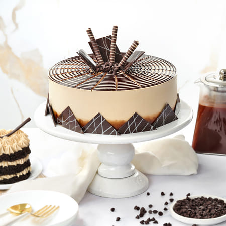 Cappuccino Heaven Buttercream Cake (1 Kg)-image-2