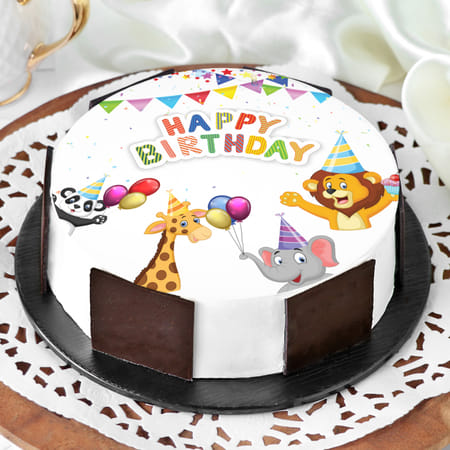 Cartoon Birthday Cake (1 Kg)-picture-36