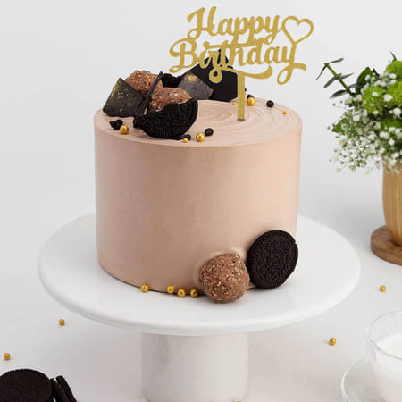 Choco Indulgence Birthday Cake (2 Kg)-picture-16