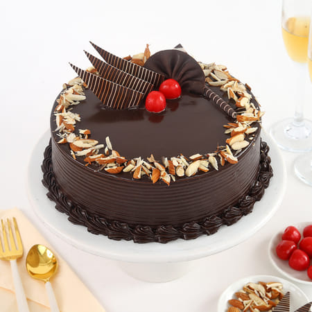 Chocolate Almond Cake (1 Kg)-picture-23