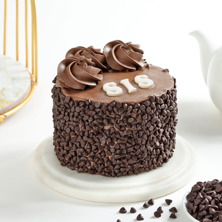 Chocolate Bliss Cake For Sister (300 Gm)-picture-19