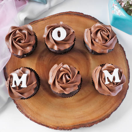 Chocolate Cupcakes for Mom (Pack of 6)-picture-33
