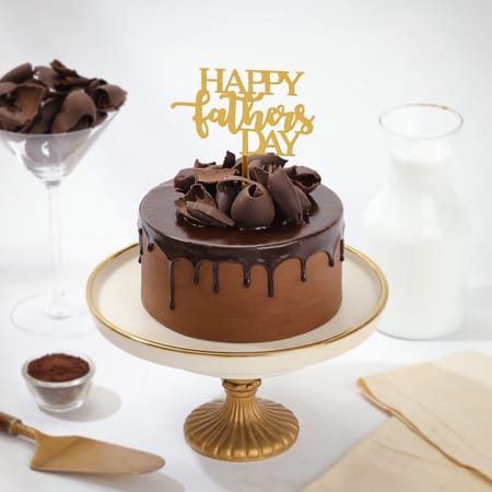 Chocolate Truffle Cake for Father's Day-picture-27