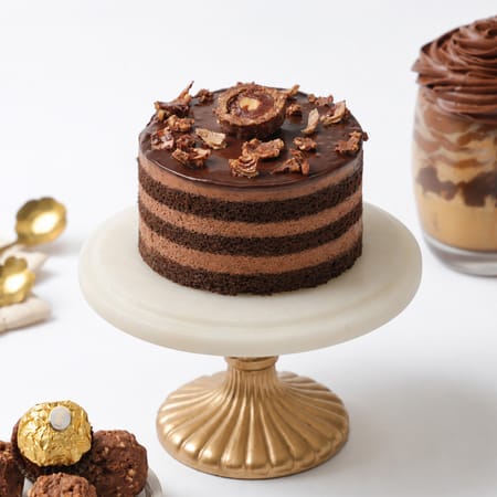 Chocolate Truffle Korean Bento Cake-image-11
