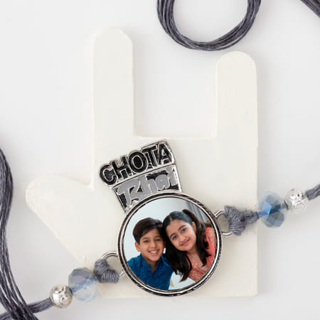 Chota Bhai Personalized Metal Rakhi-picture-16
