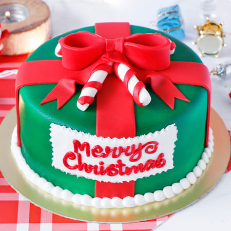 Christmas Designer Gift Cake (2 Kg)-picture-22