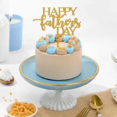 Classic Vanilla Bento Cake for Father's Day-image-2