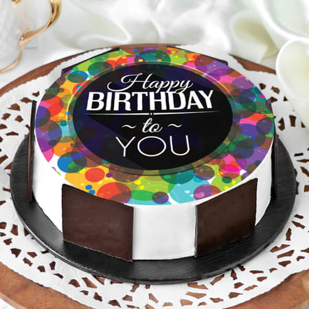 Colourful Birthday Wishes Cake-picture-34