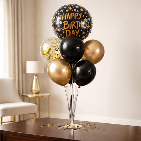 Confetti Birthday Balloon Arrangement-picture-22