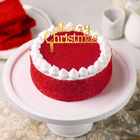 Crimson Love Anniversary Red Velvet Cake-picture-32