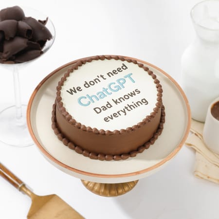 Dad Knows Everything Truffle Cake for Father's Day-picture-54