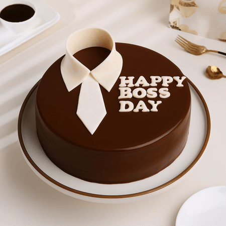 Dapper Delight Semi-Fondant Boss Day Cake-picture-12