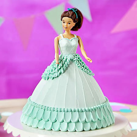 Dashing Barbie Cream Cake (3.5 Kg)-picture-34