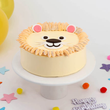 Delicious Lion Face Cake (1 Kg)