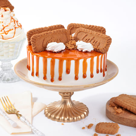 Delicious Lotus Caramel Cake (1 Kg)-picture-14