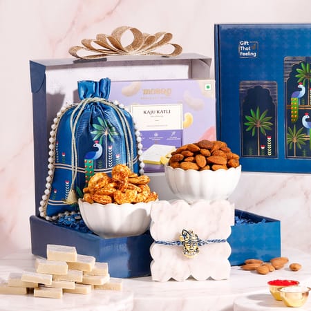 Divine Krishna Blessings Rakhi Hamper-picture-13